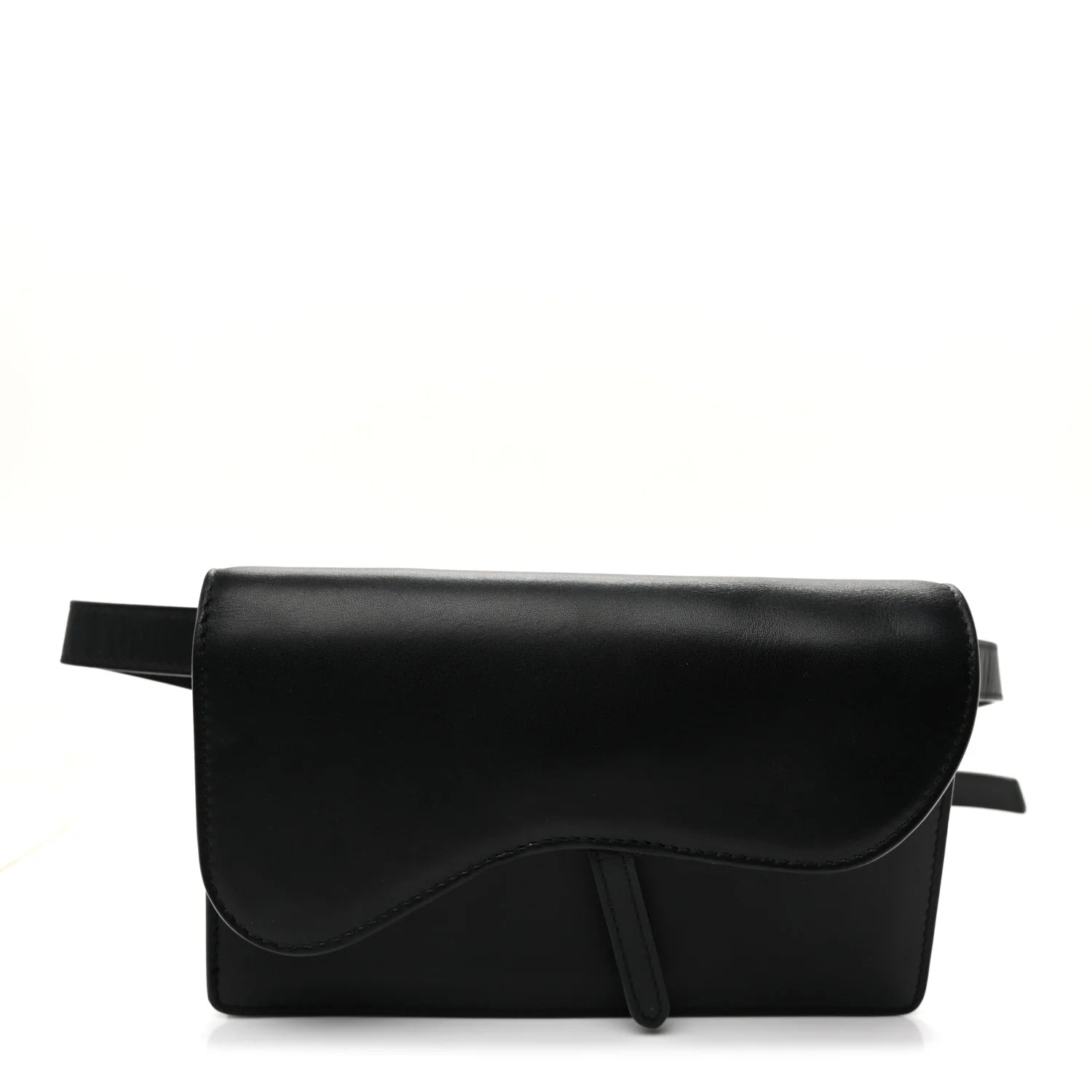 Dior Black Saddle Belt Bag