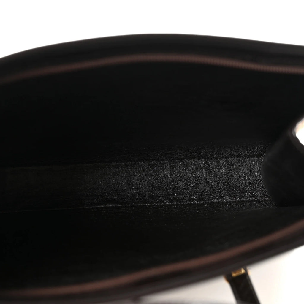 Dior Black Leather Oblique Bag