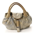 Fendi Metallic Leather Spy Bag