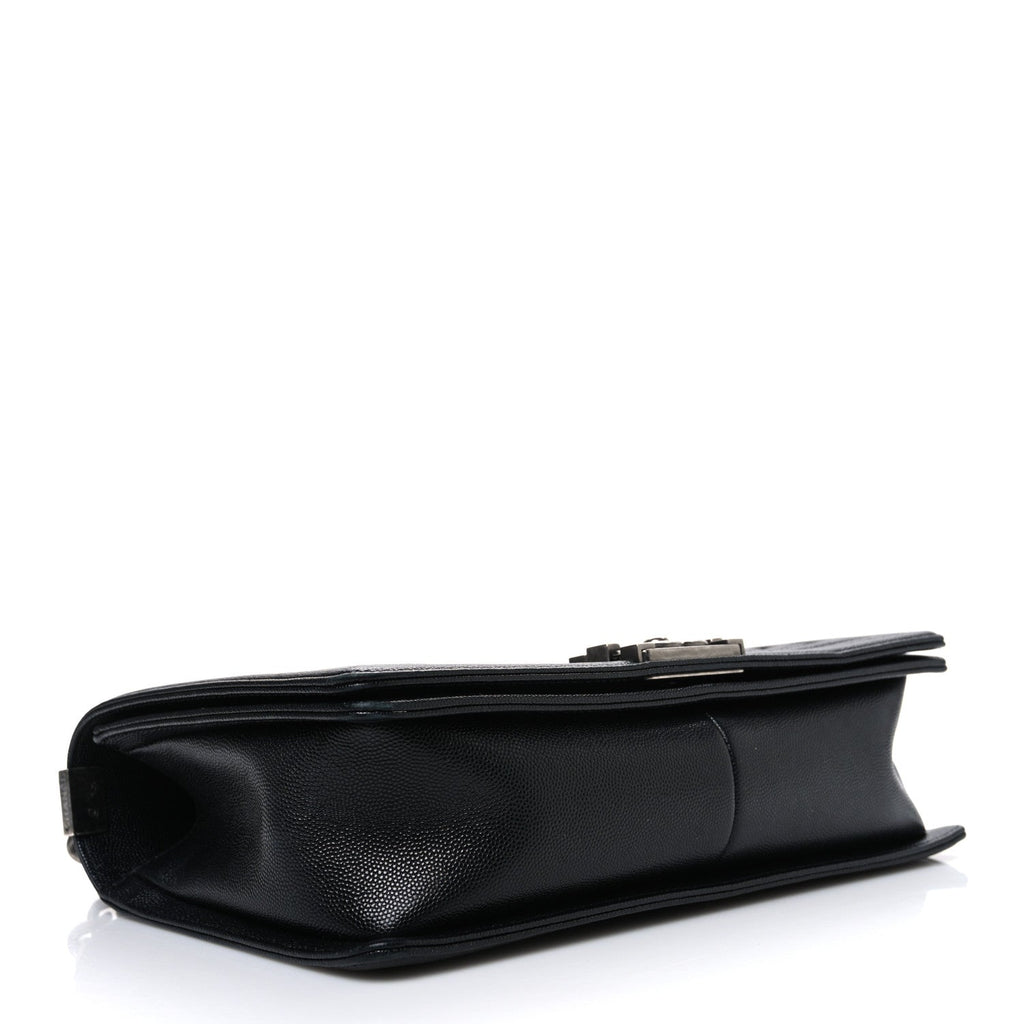 Chanel Black Caviar Boy Bag