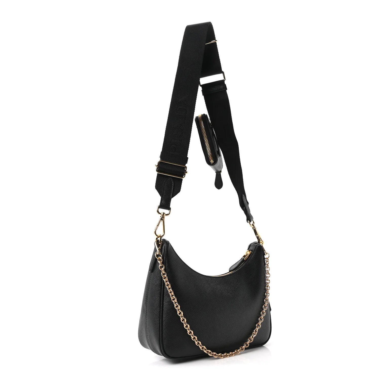 Prada Black Saffiano Re-Edition Bag