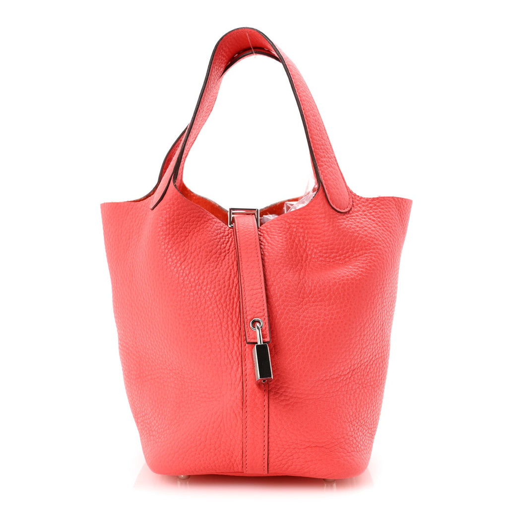Hermes Picotin Lock Pink Handbag