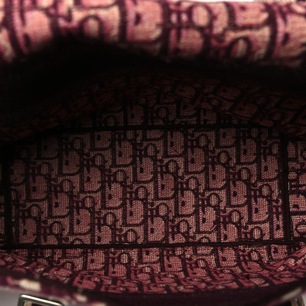 Dior Oblique Burgundy Messenger Bag