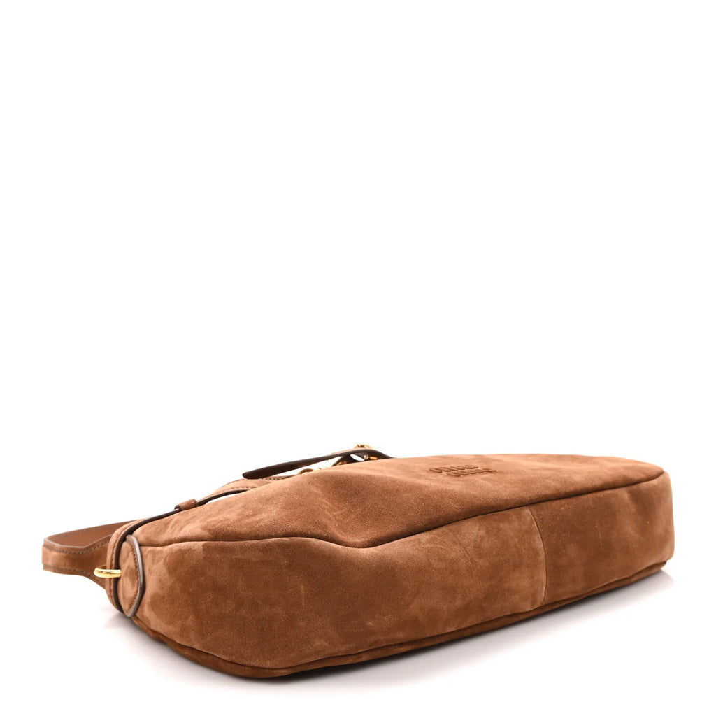 Miu Miu Brown Suede Bag
