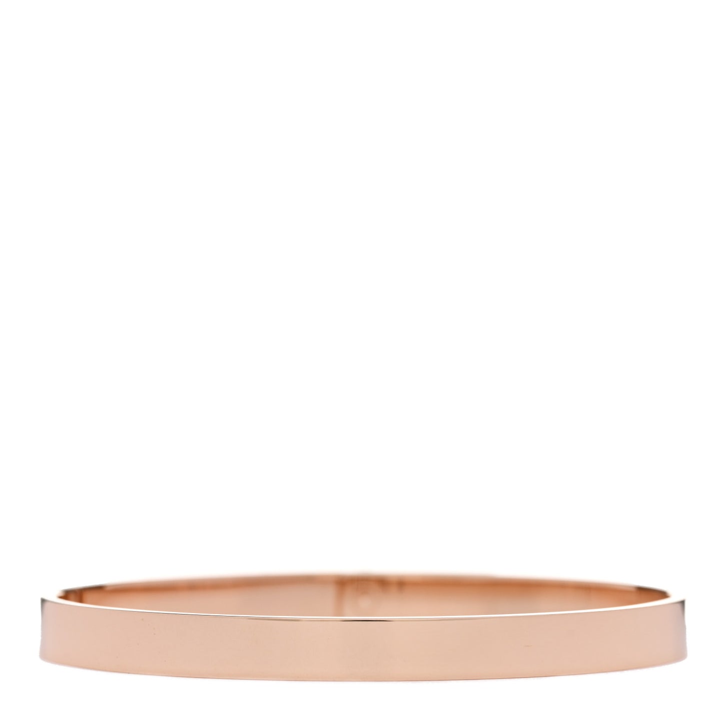 Hermes Rose Gold Diamond Kelly Bracelet