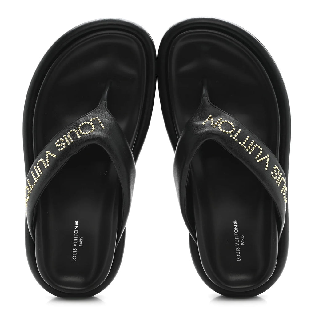 Louis Vuitton Studded Platform Sandals
