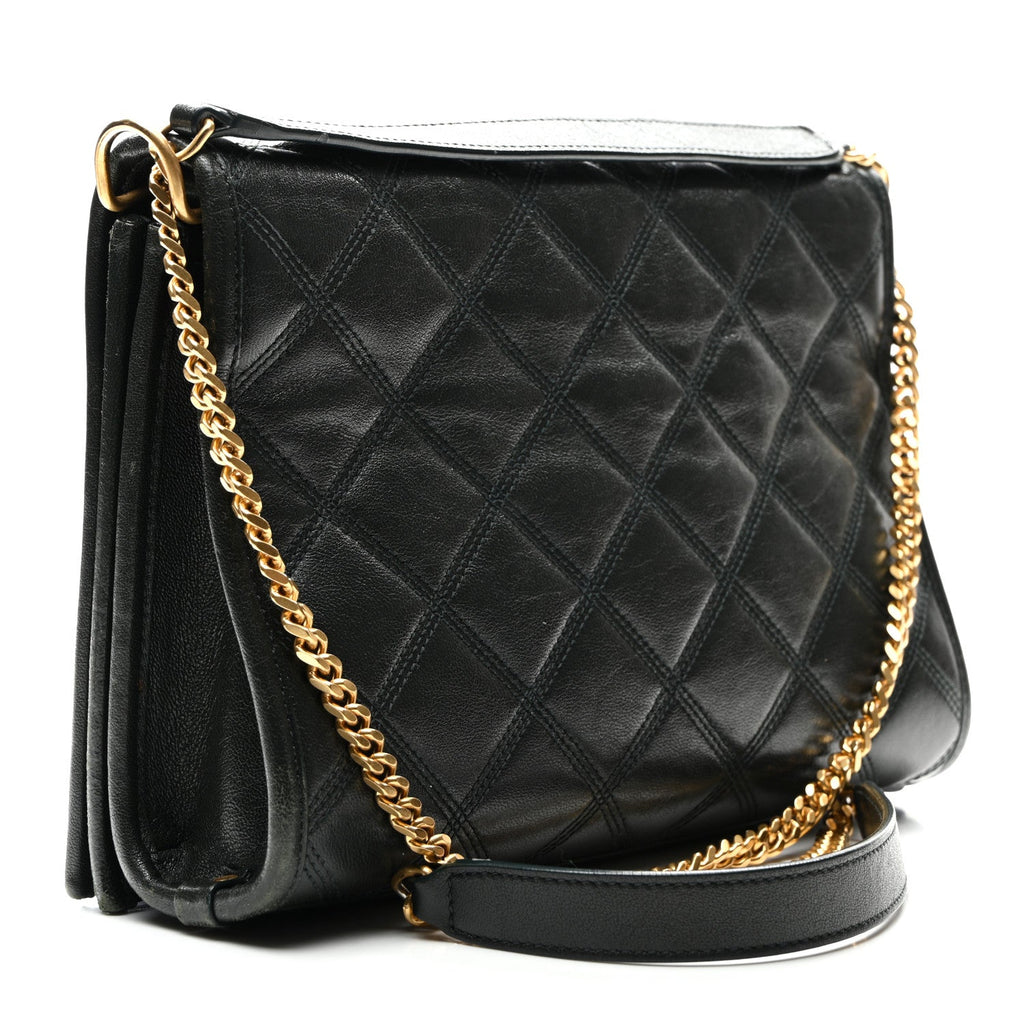 Saint Laurent Black Quilted Bag