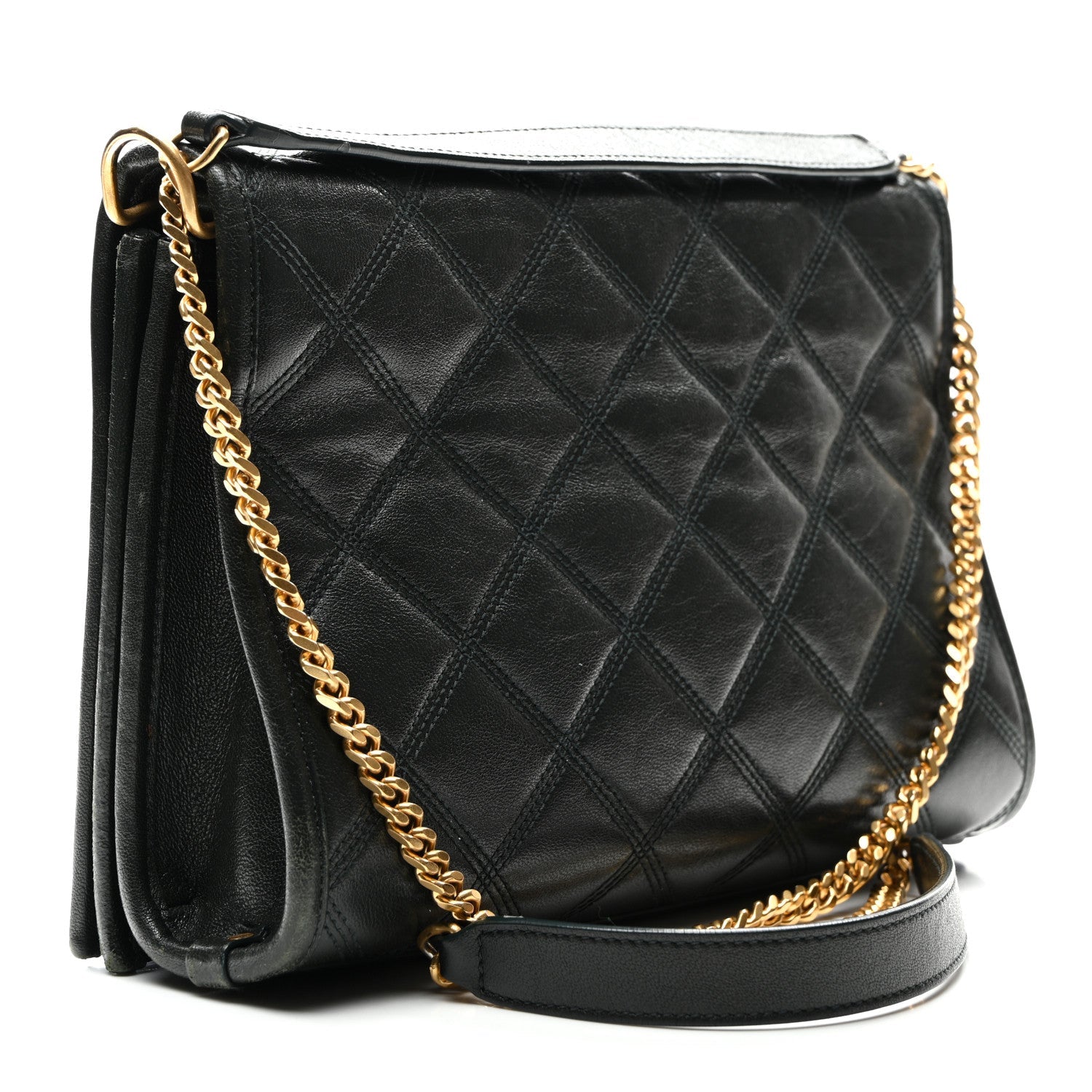 Saint Laurent Black Quilted Bag