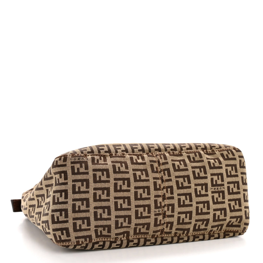 Fendi Brown Zucca Canvas Bag