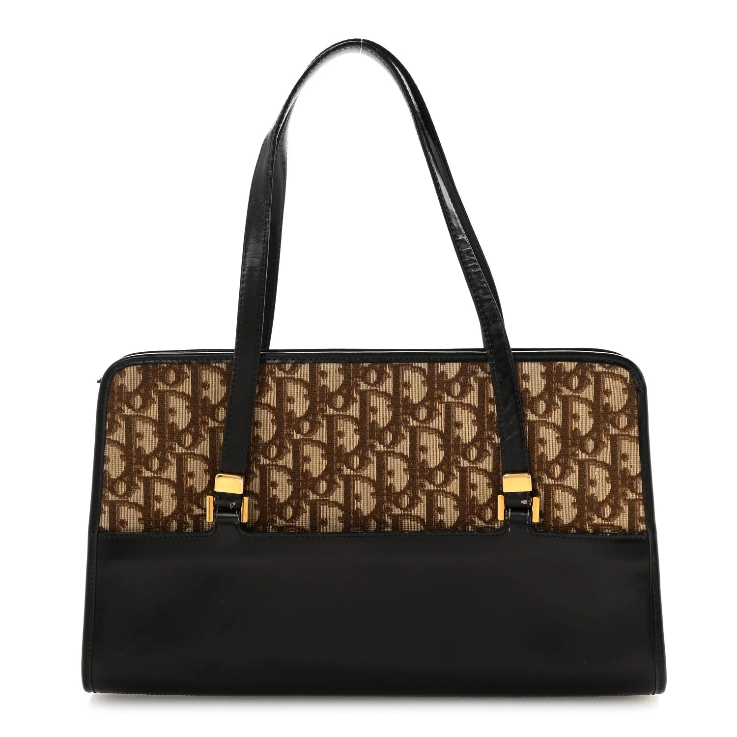 Dior Black Leather Oblique Bag