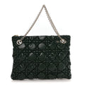 Dior Green Quilted Bubble Tote