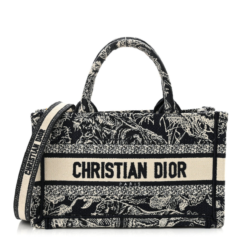 Dior Blue Toile de Jouy Book Tote