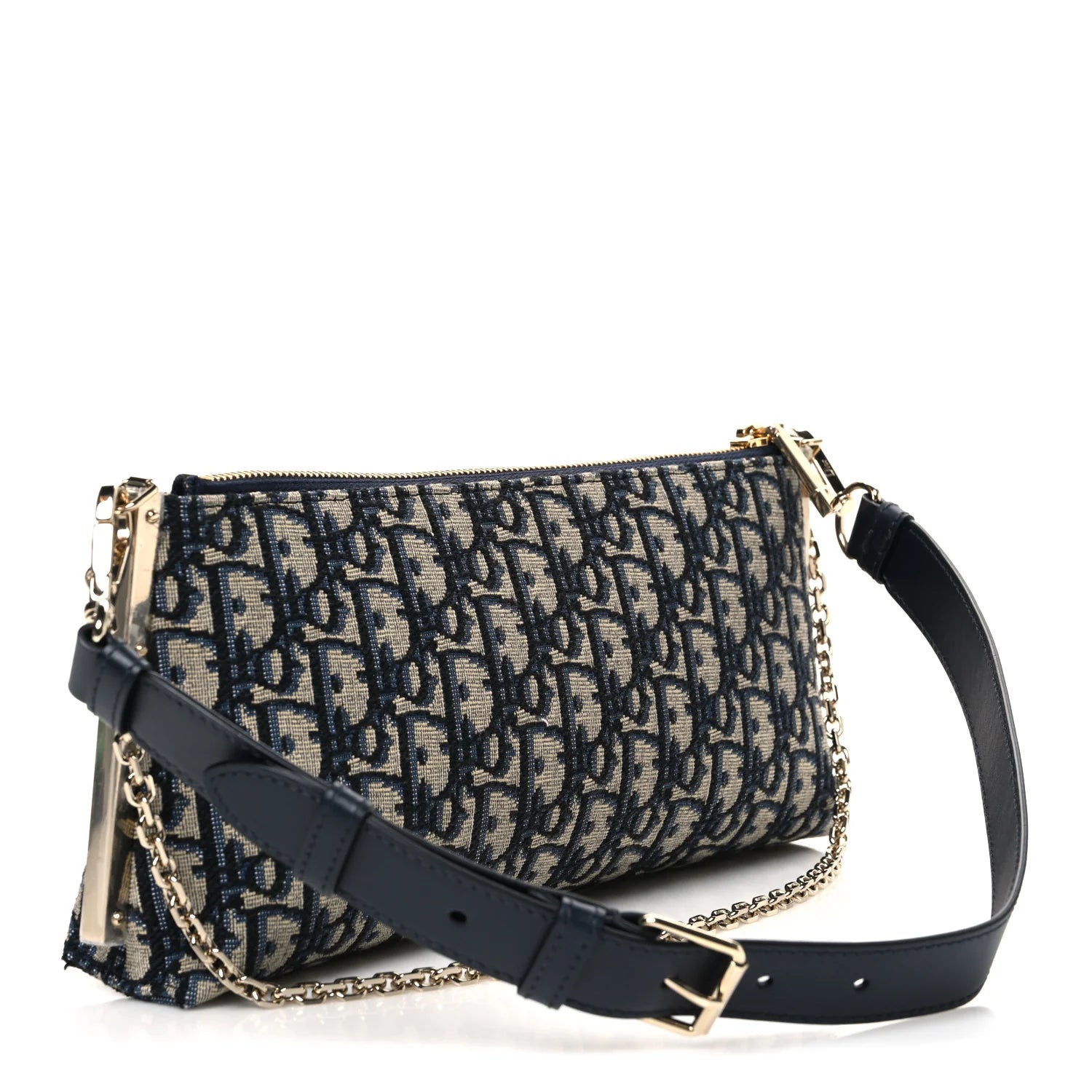 Dior Blue Oblique Vibe Bag