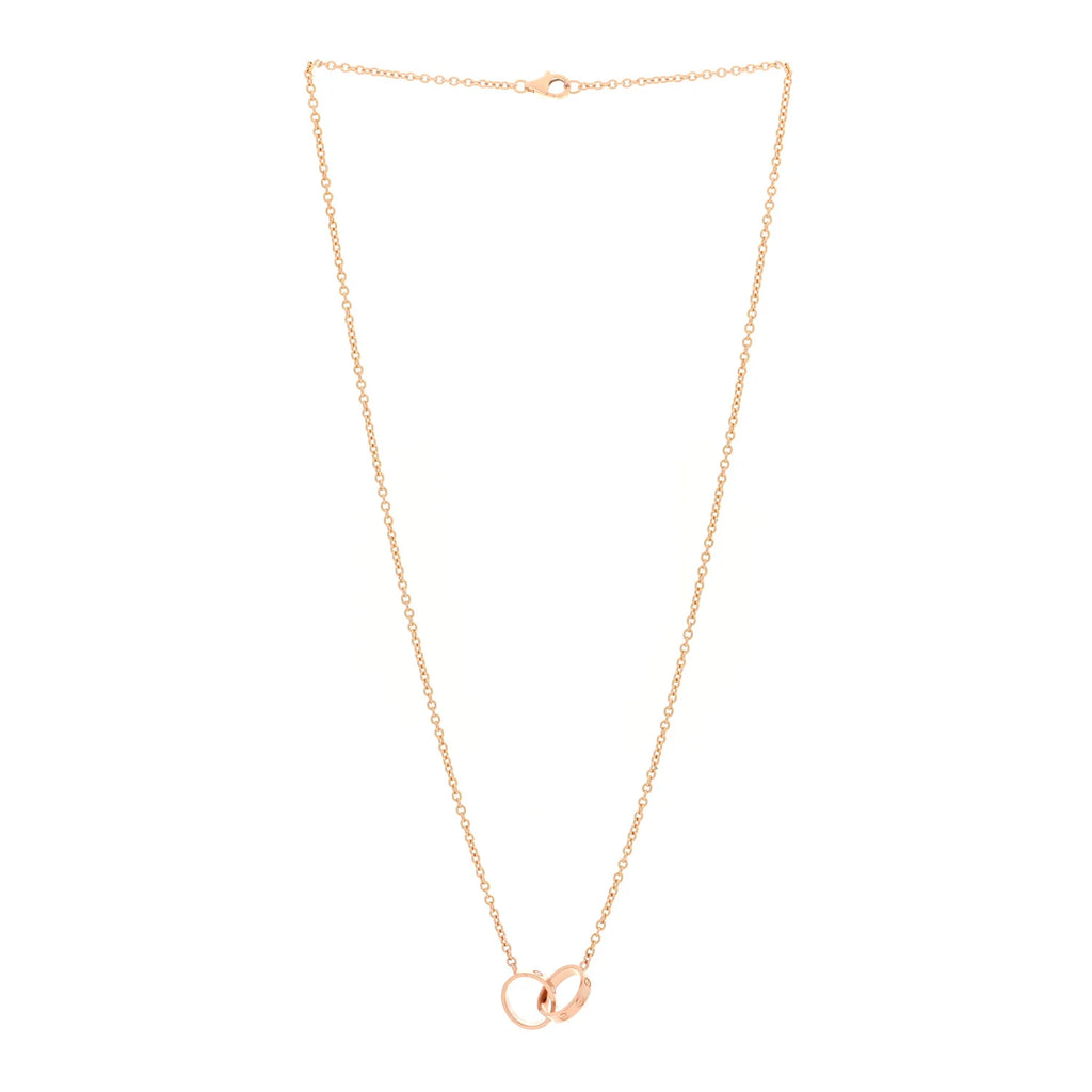 Cartier Rose Gold Love Necklace