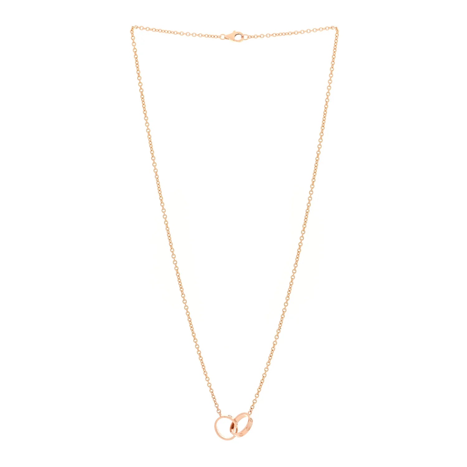 Cartier Rose Gold Love Necklace