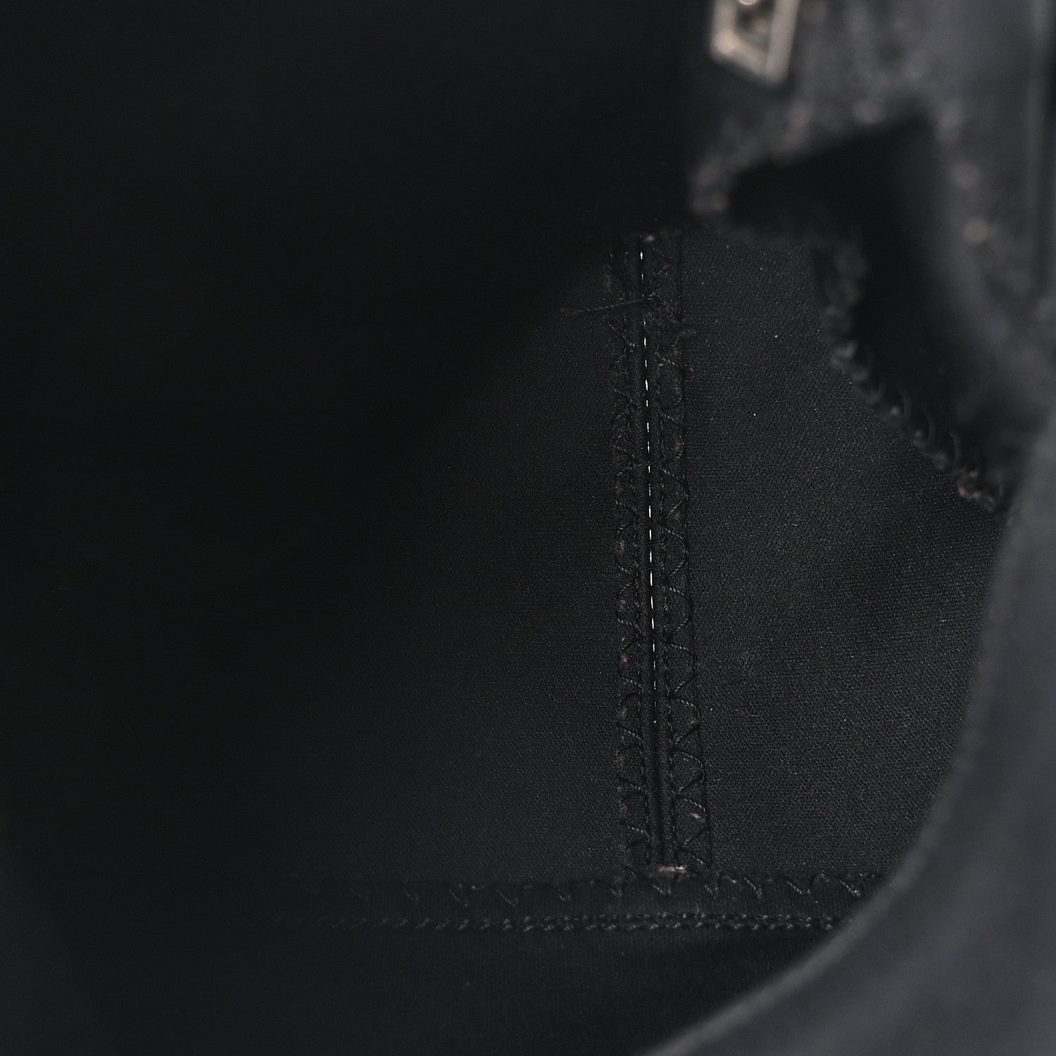 Fendi Black Mamma Baguette Bag