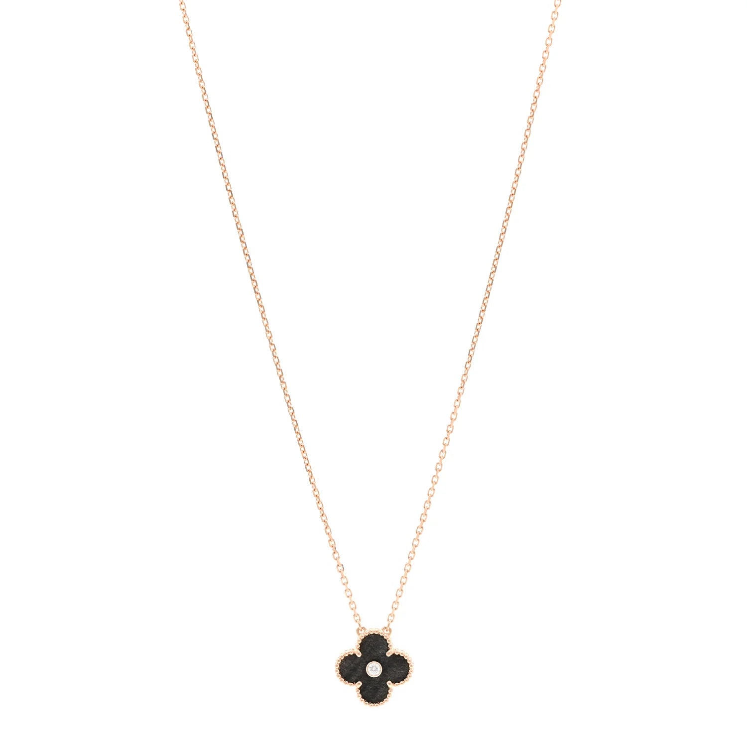 Van Cleef Arpels Alhambra Diamond Necklace