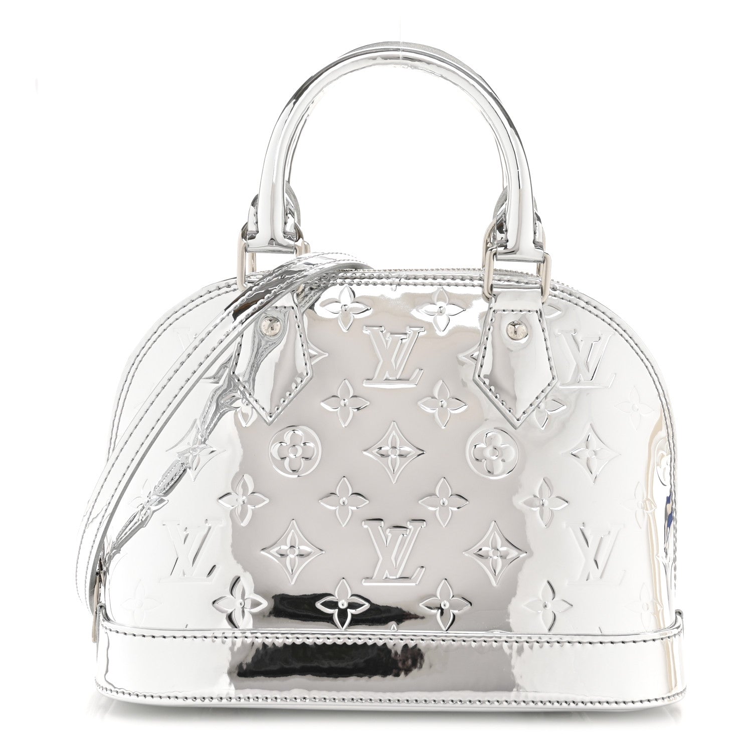 Louis Vuitton Silver Alma BB