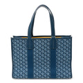 Goyard Blue Goyardine Villette Tote
