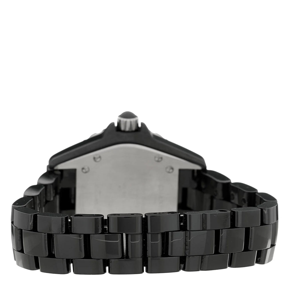 Chanel J12 Black Ceramic Diamond