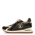 Louis Vuitton Brown Suede Sneakers