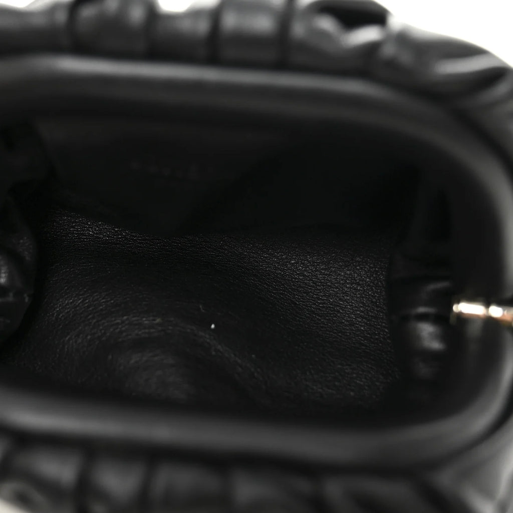 Bottega Veneta Black Mini Pouch