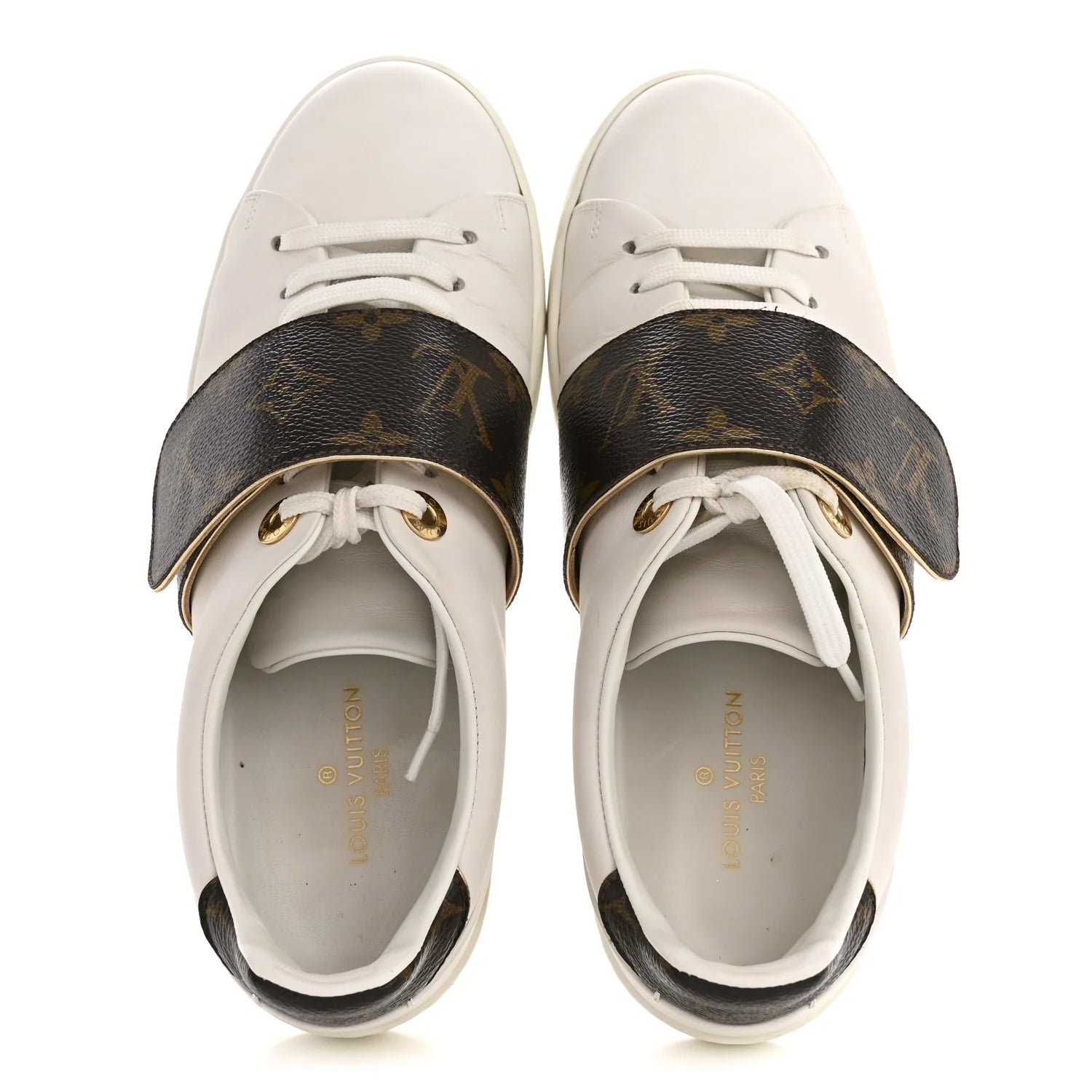 Louis Vuitton White Monogram Sneakers