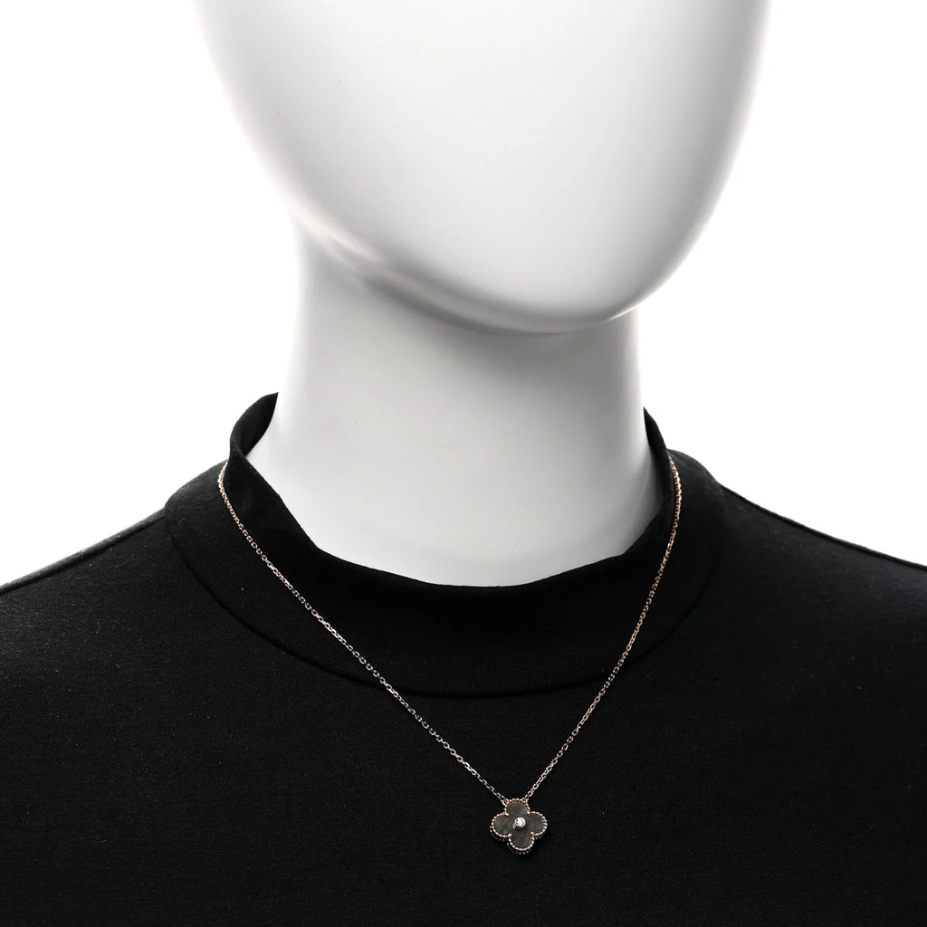 Van Cleef Arpels Alhambra Diamond Necklace