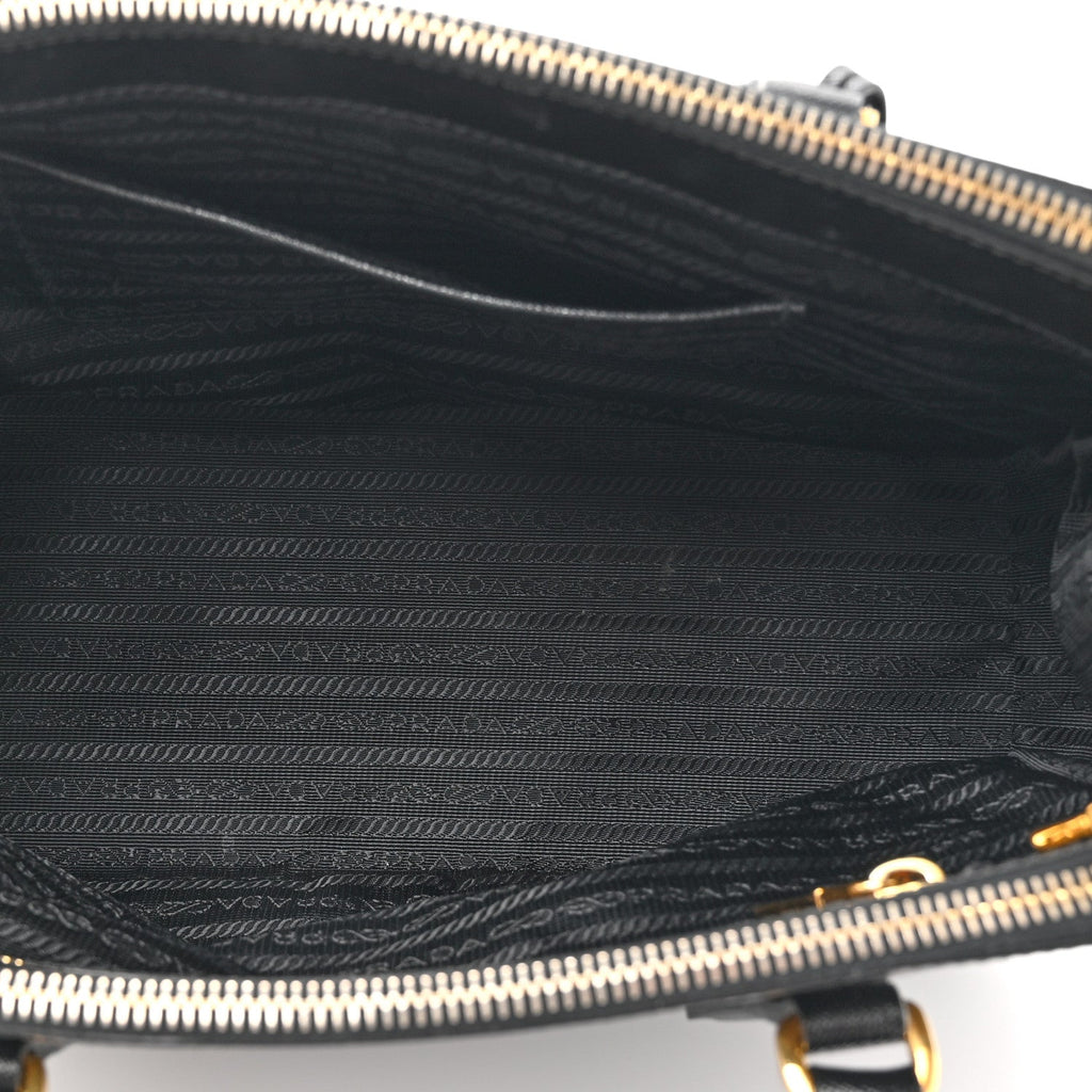Prada Black Saffiano Galleria Bag