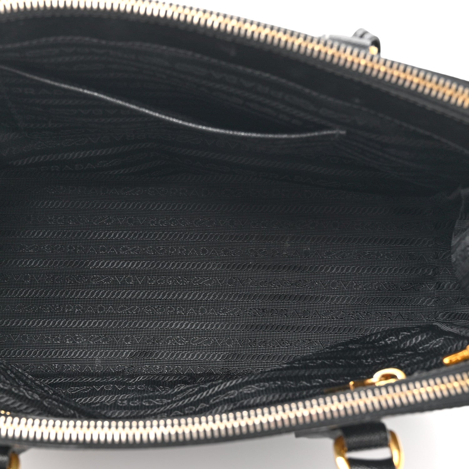 Prada Black Saffiano Galleria Bag