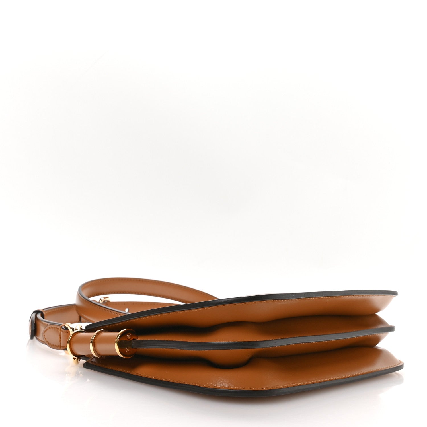 Fendi Tan Leather Touch Bag