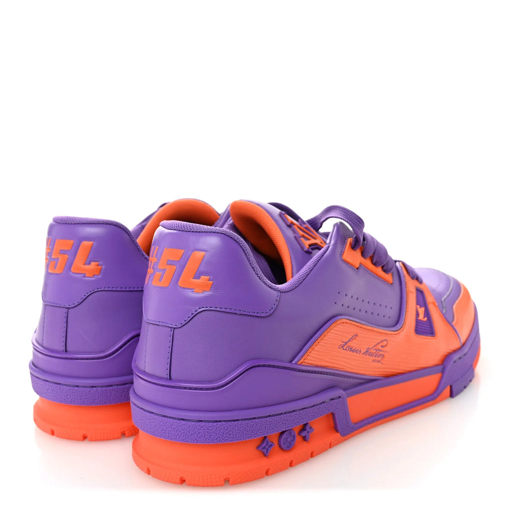 Louis Vuitton Purple Orange Trainer