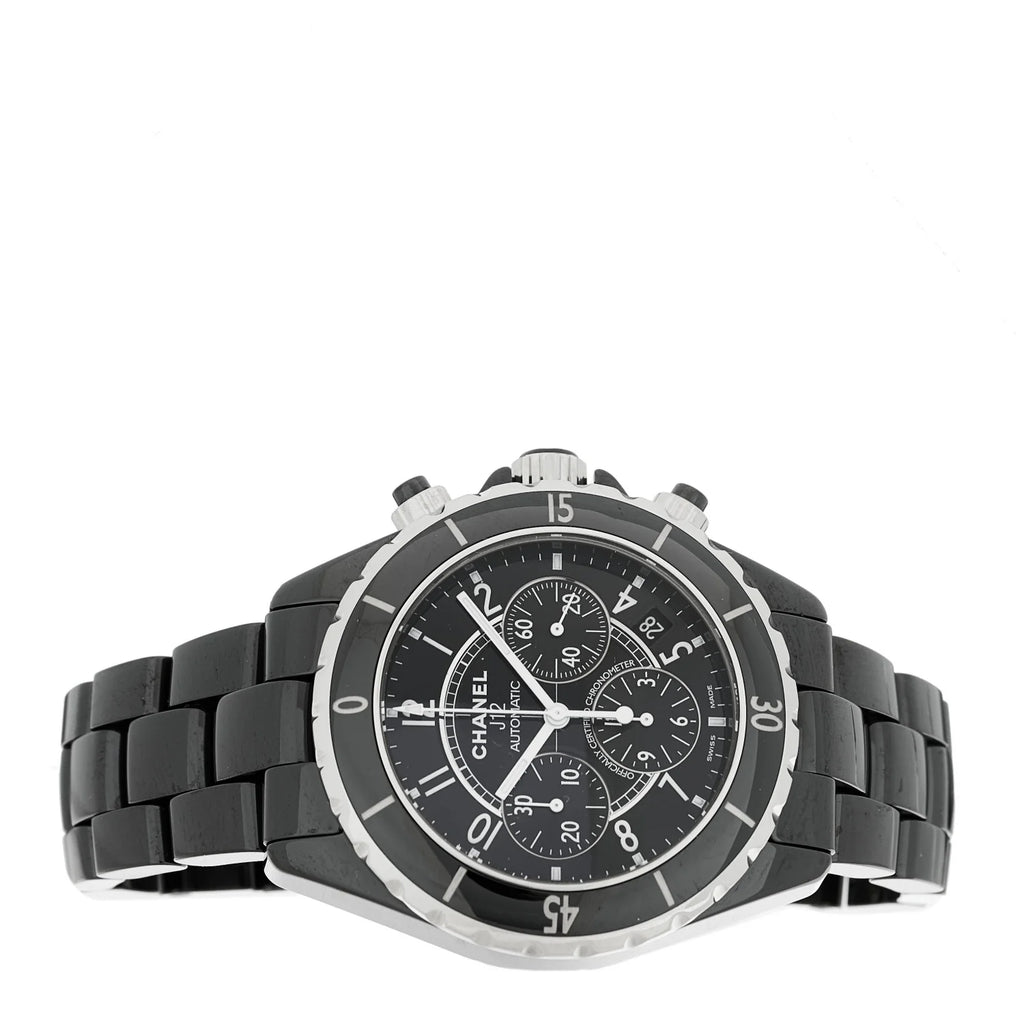 Chanel J12 Black Ceramic Chronograph