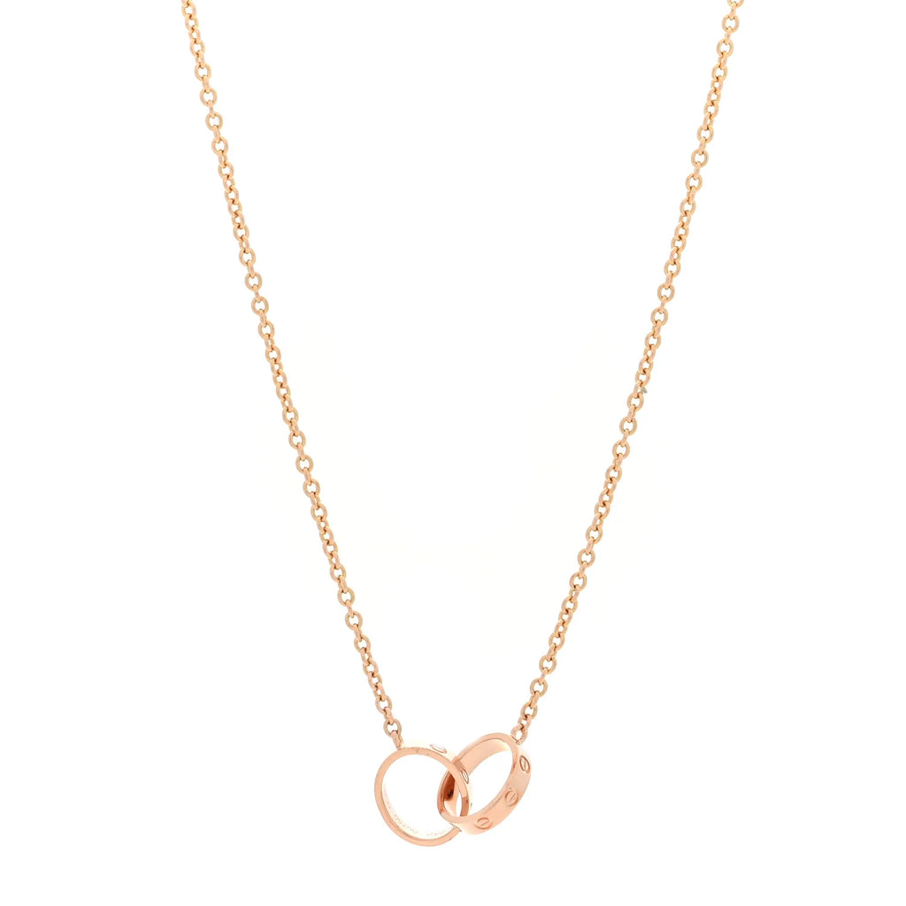 Cartier Rose Gold Love Necklace