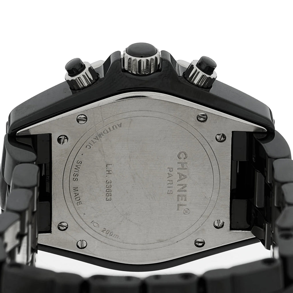 Chanel J12 Black Ceramic Chronograph