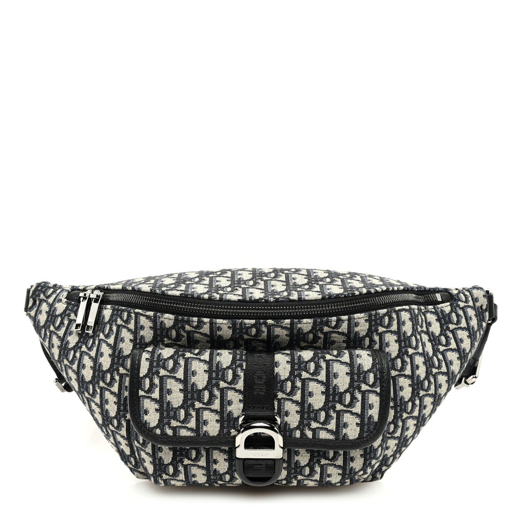 Dior Blue Oblique Belt Bag