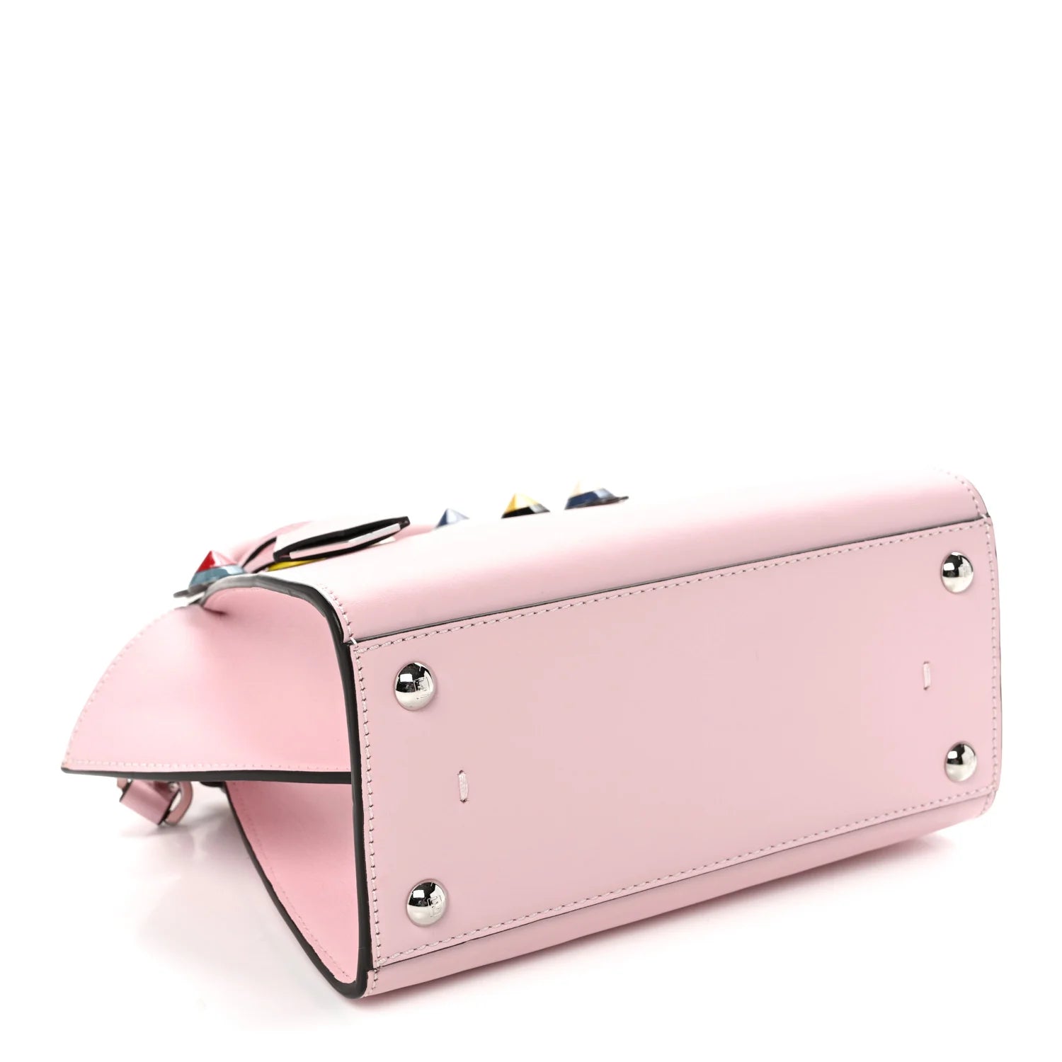 Fendi Pink Leather Floral 3Jours