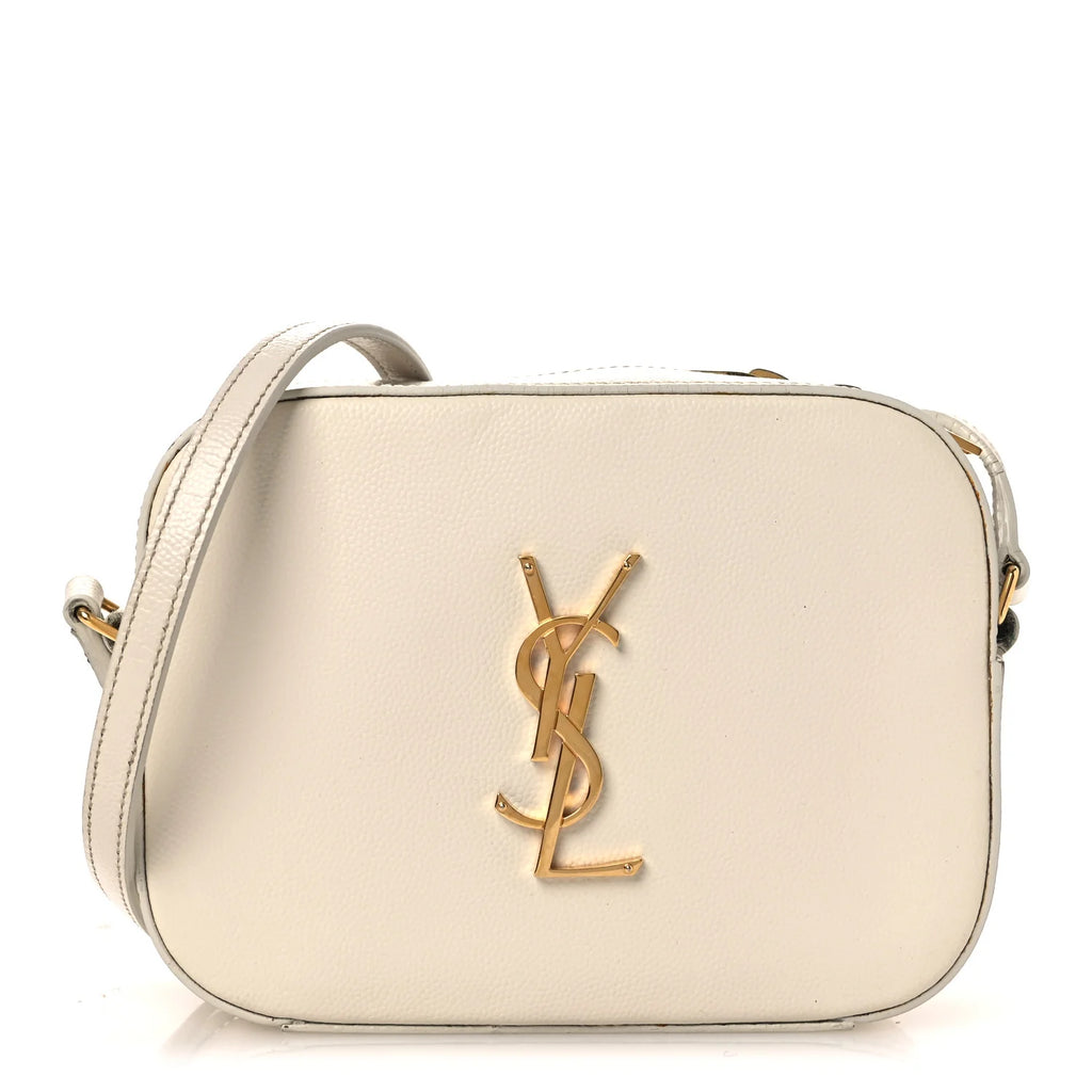 Saint Laurent White Camera Bag