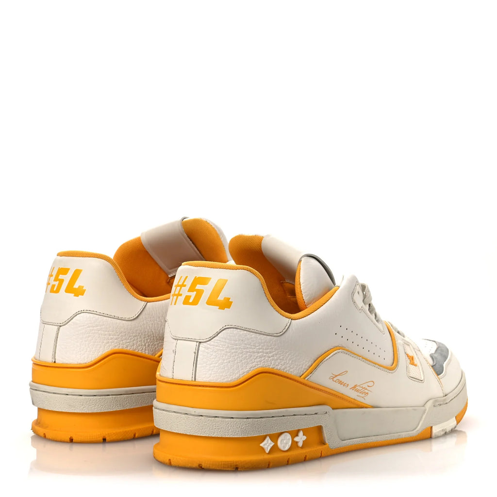 Louis Vuitton White Orange Trainer