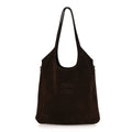 Miu Miu Brown Suede Tote