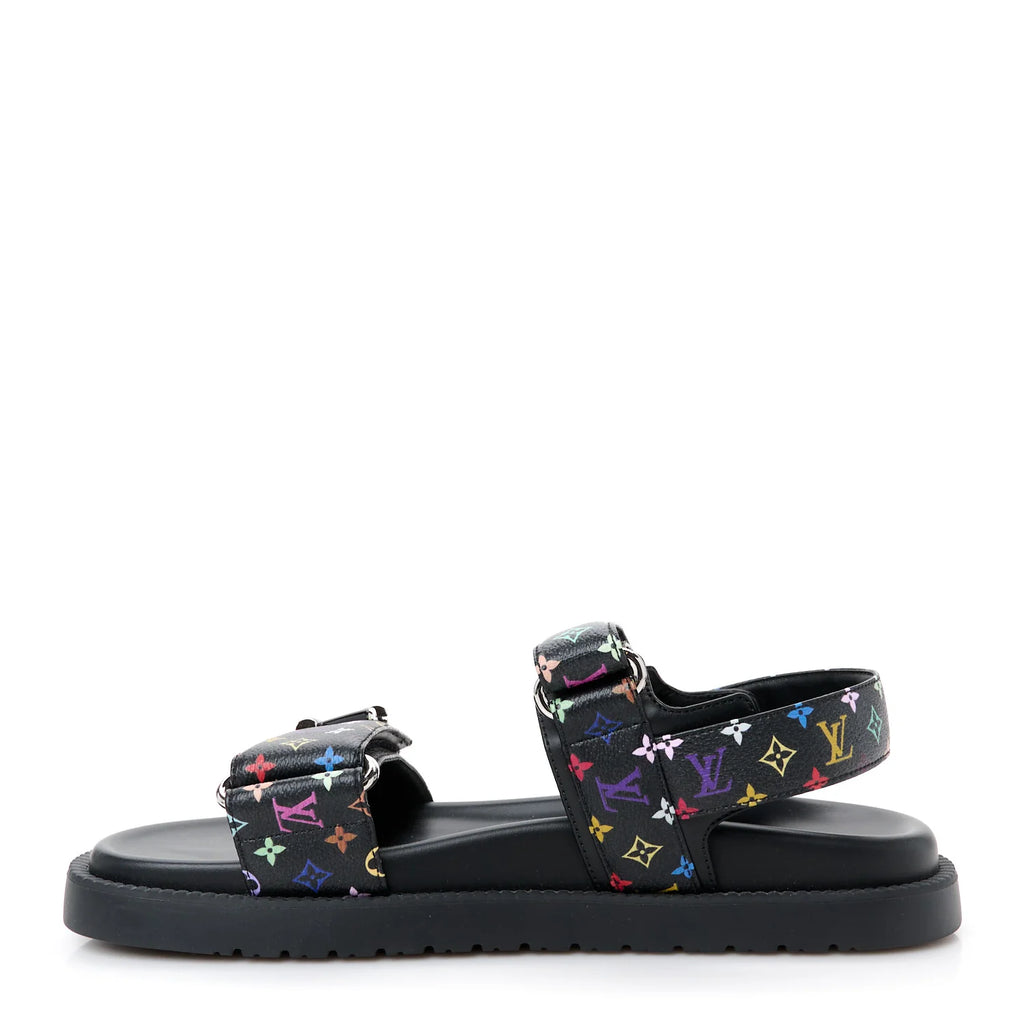 Louis Vuitton Multicolor Monogram Sandals