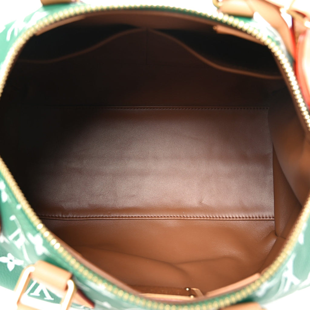 Louis Vuitton Speedy Bandoulière Green