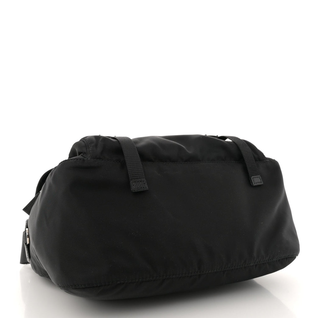 Prada Black Nylon Messenger Bag