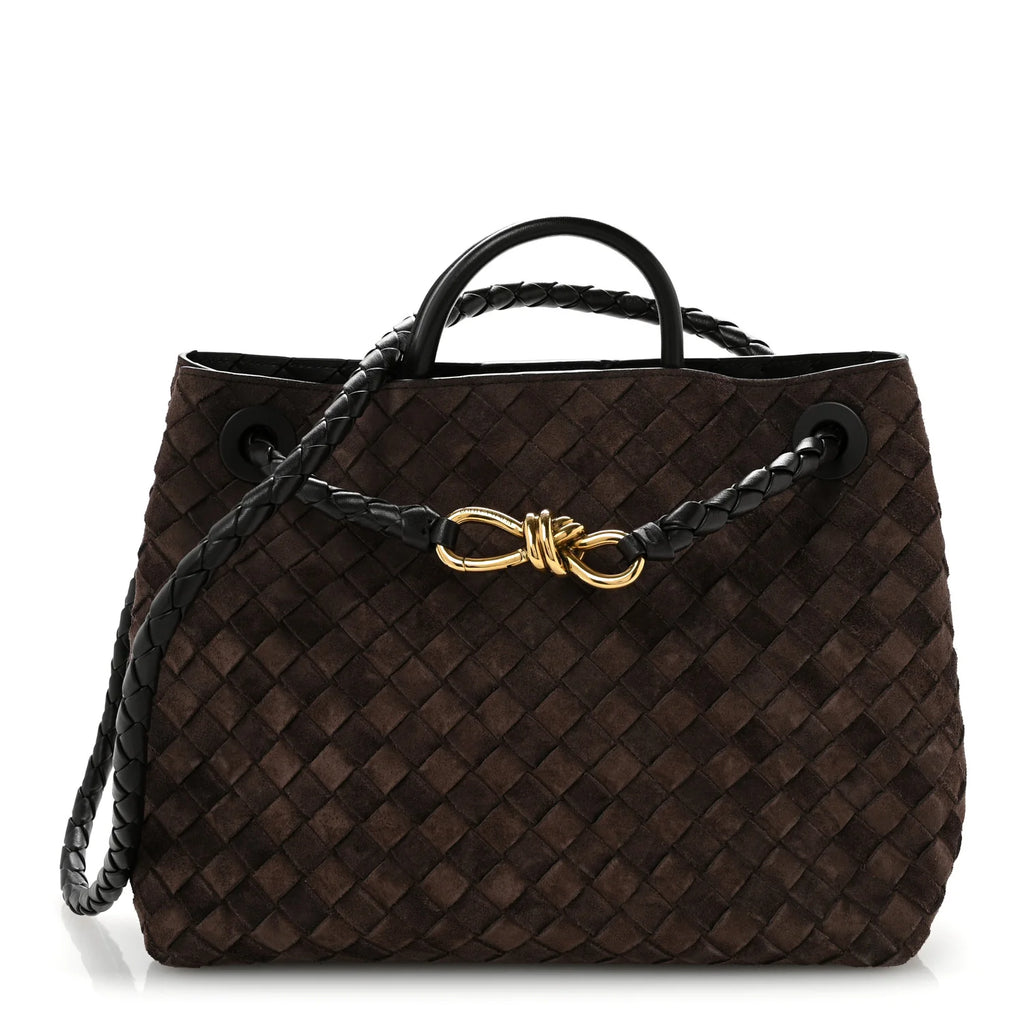 Bottega Veneta Suede Intrecciato Andiamo