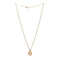Dior Vintage Gold Logo Necklace