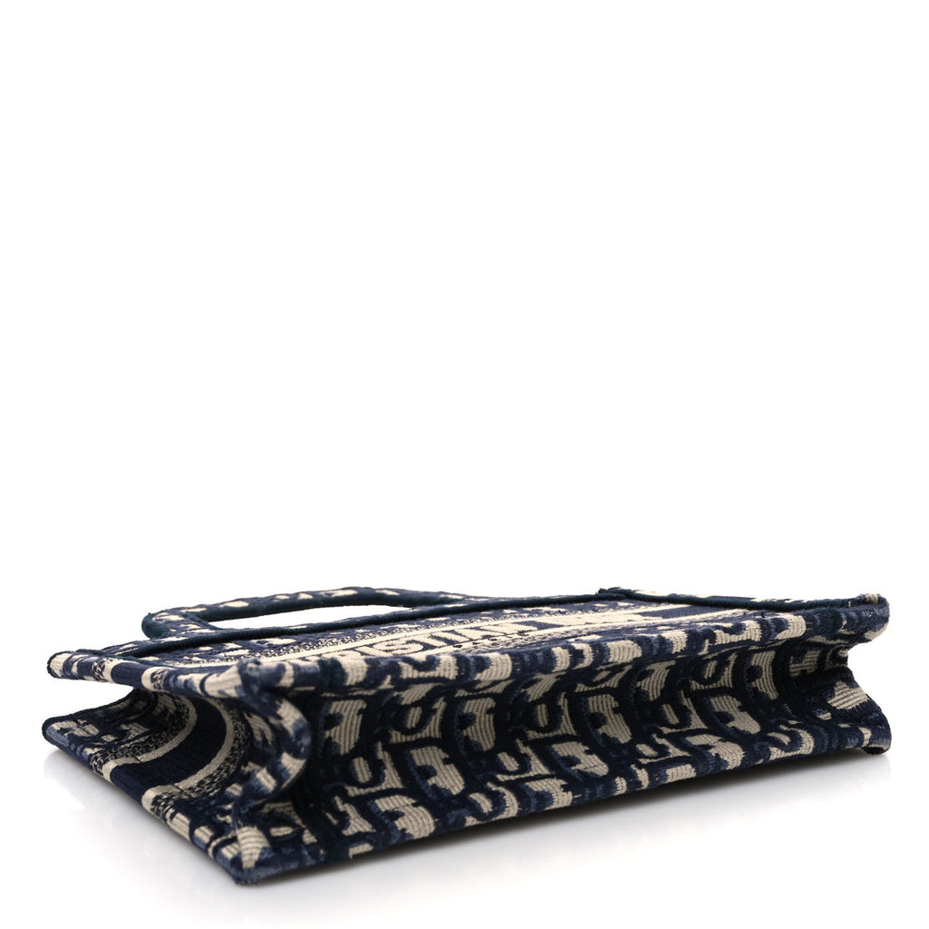 Dior Blue Oblique Mini Book Tote