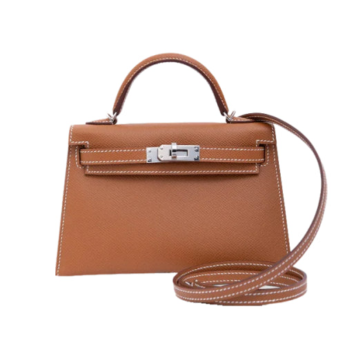 Hermes Gold Epsom Mini Kelly