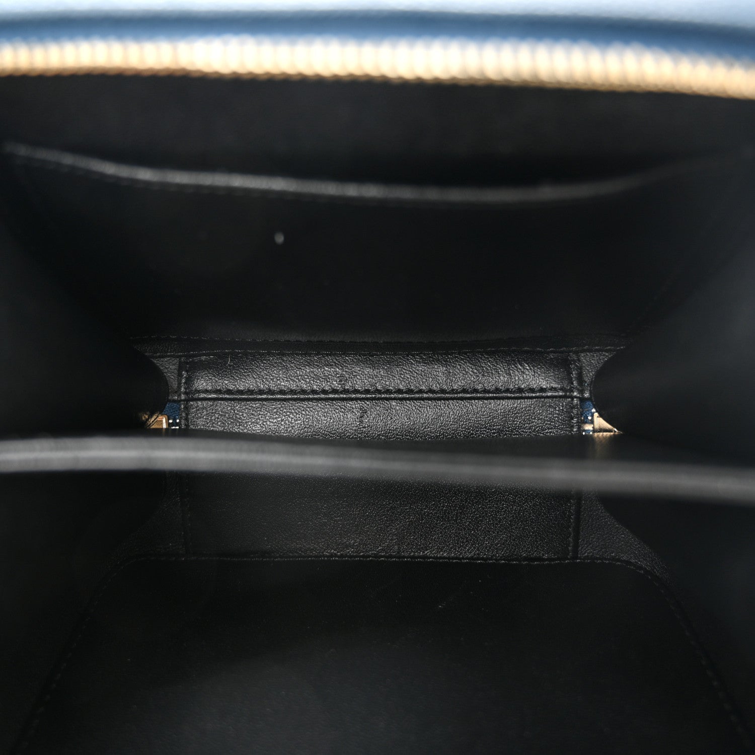 Chanel Blue Caviar Vanity Bag