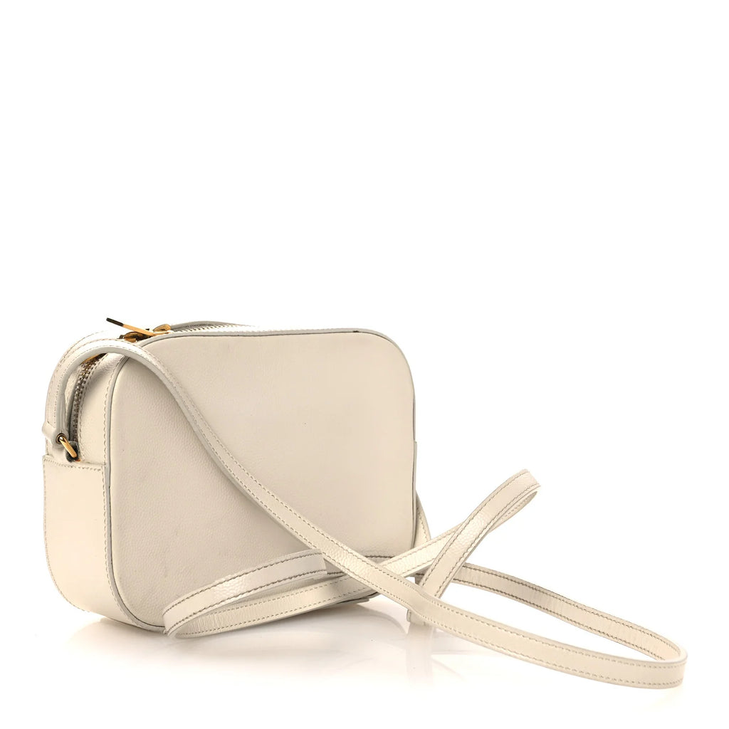 Saint Laurent White Camera Bag