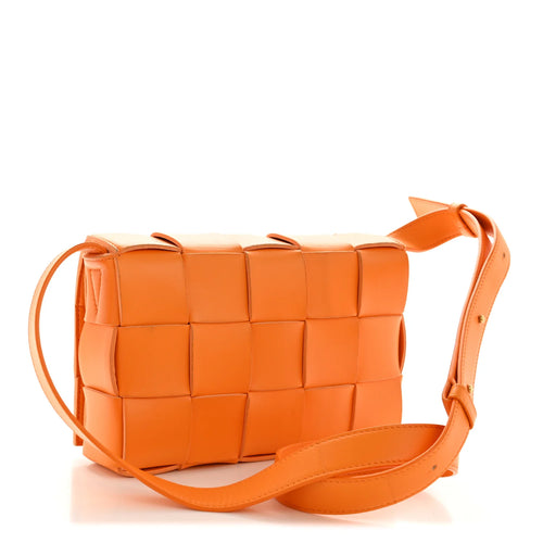 Bottega Veneta Orange Cassette Bag